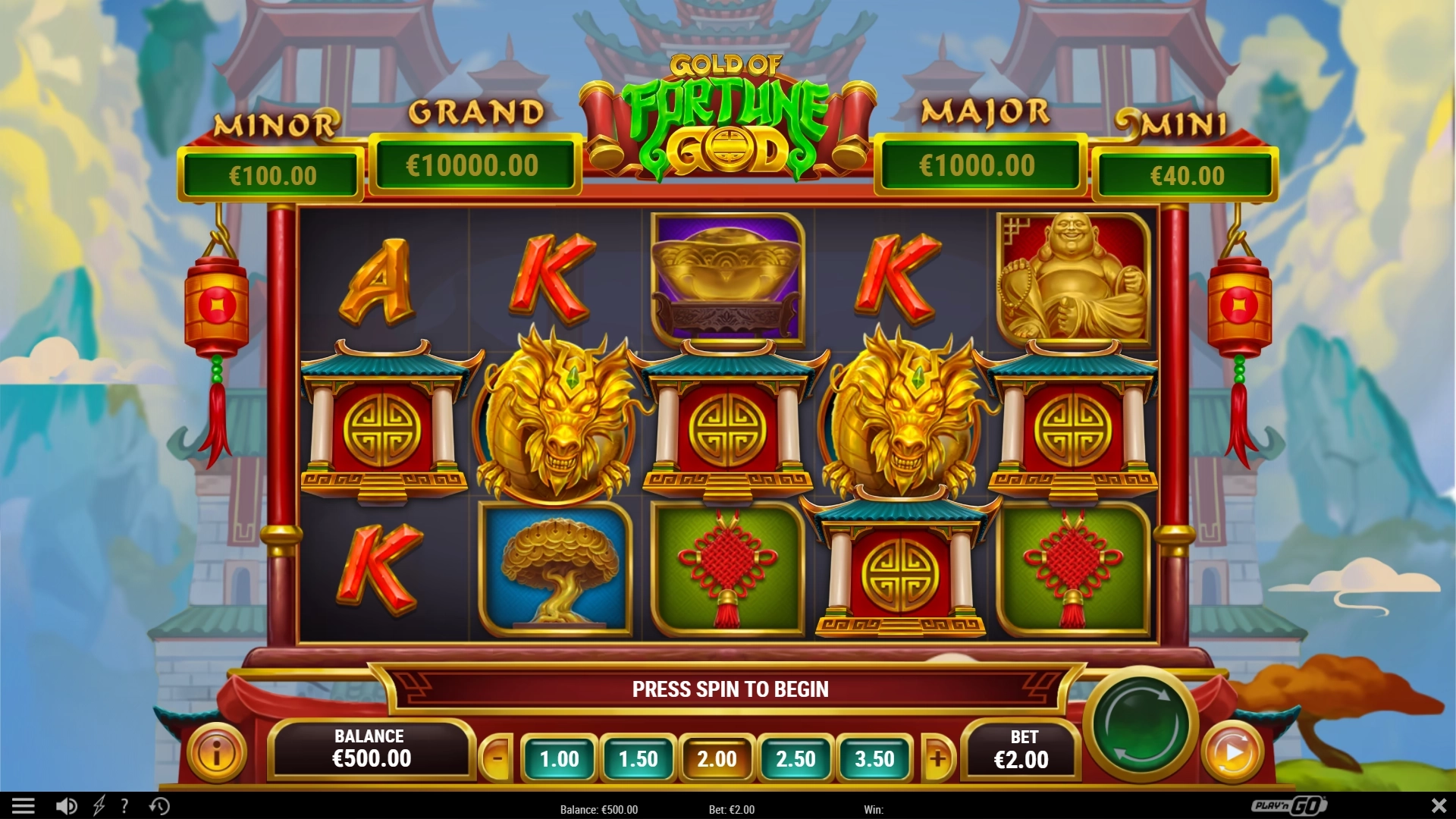 Gold of Fortune God